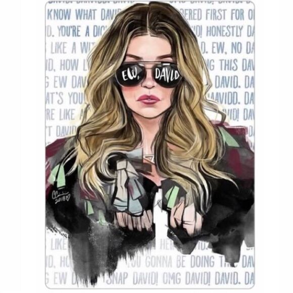 Schitt’s Creek Alexis Rose Magnet - Picture 4 of 4